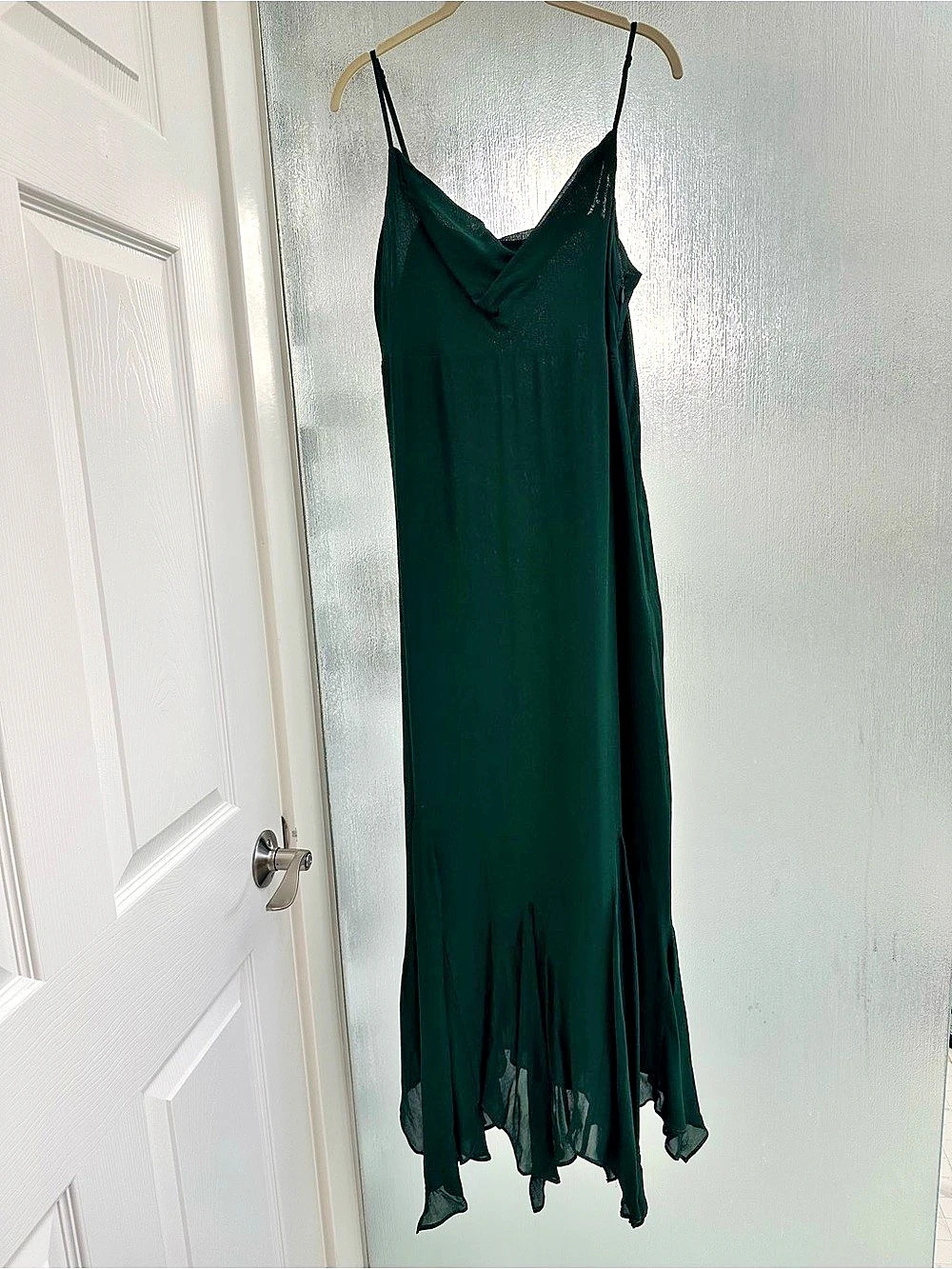 Reformation Lluvia Dress Maxi Dress in Green Size 12